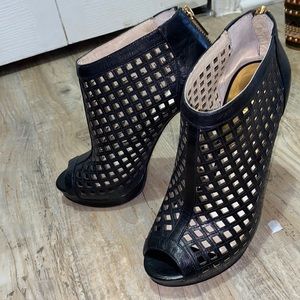 Michael Kors caged heels